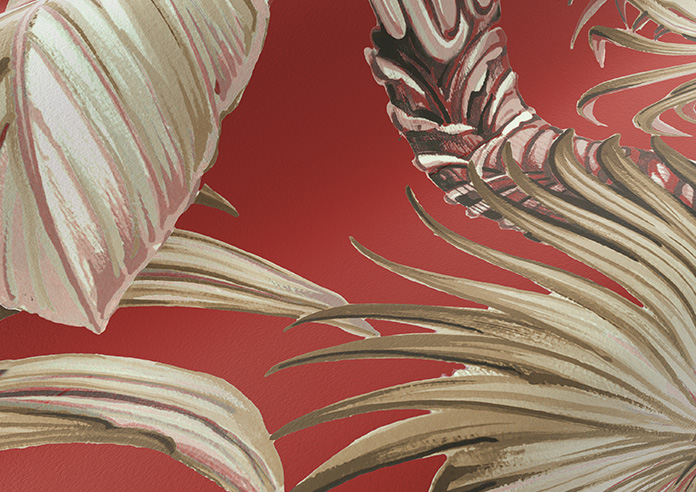 Tripura, Cinnabar - Roman Blind - Image 4